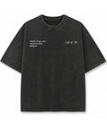 Vintage Fade Wash Oversized T-shirt Front Design