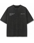 Vintage Fade Wash Oversized T-shirt Front Design
