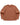 Brown waffle knit oversized full-sleeve Front Design