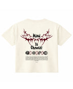 Off White Boxy Fit T-shirt Back Design