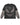 Black With Acidwash Sleeve Oversized Tee Back Design